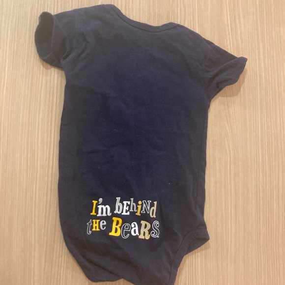 University of Northern Colorado Bears Bodysuit 18 Months UNC Blue Short Sleeve - Picture 2 of 3